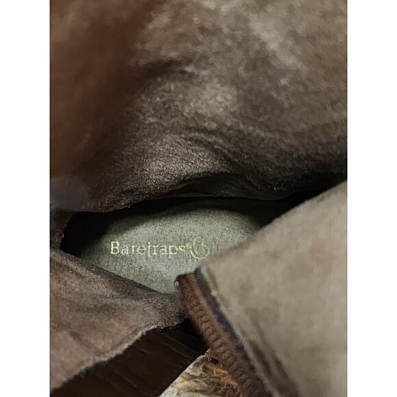 Baretraps Wide Calf Sanova 2 Knee-High Brown Leather Fashion Boots Size 6 M - Picture 9 of 11